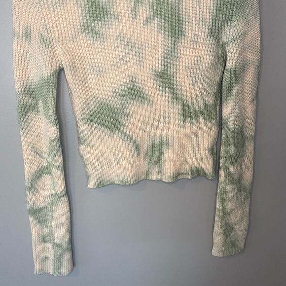 Princess Polly Cream Green Tie Dye Sweater - Picture 11 of 12